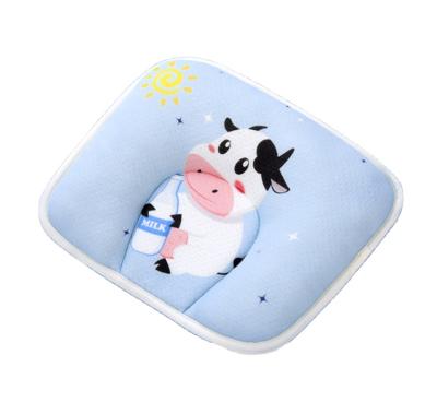 China Anti-Static Organic Cotton Baby Pillow For Newborn, Sleep Support Flat Head Newborn Pillow for sale