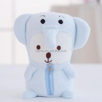 China China factory anti-pilling cartoon design printed soft fleece fiber baby blanket for sale