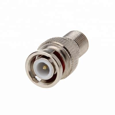 China RF RG 59 RG6 BNC Male To F Adapter RF Female Connectors And Adapters for sale