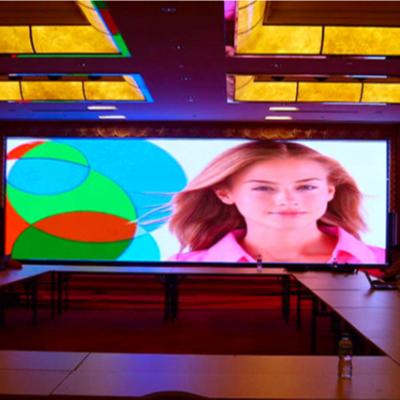 China Advertising Hot-sale full color photos video china led display screen for p4.81 500*500mm die casting cabinet for sale