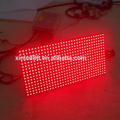 China Hot-selling p10 SMD single color DIP red green amber amber white outdoor led module for scrolling message led screen for sale