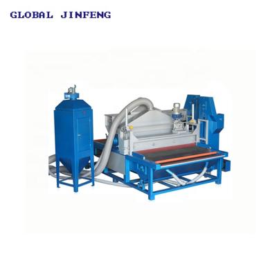 China Building Material Shops JFDS1800 Automatic Horizontal Glass Sandblasting Machine With Reasonable Price for sale