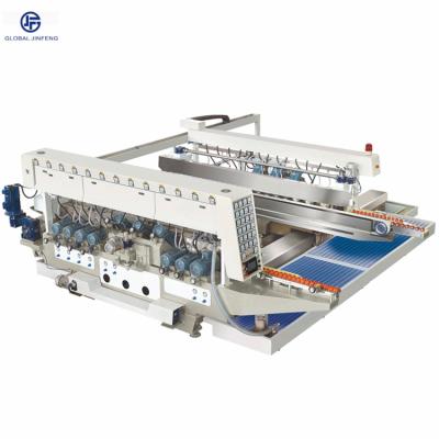 China JFD3024/26 Hotels CE Approved Touch Screen Operate Big And Big Thickness Glass Used Production Line Straight Double Edging Machine for sale