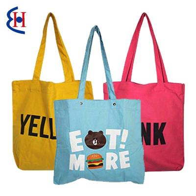 China Custom Canvas Women Reusable Promotional Eco Friendly Shopping Bag Supplier Heavy Tote Bag for sale