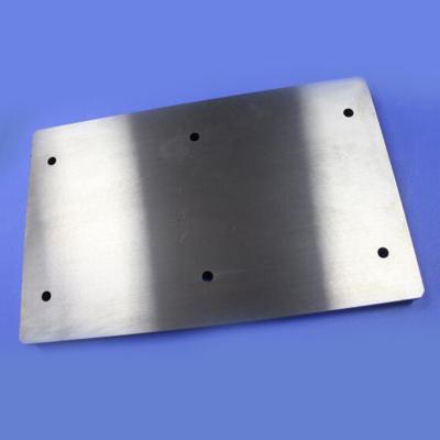 China Hard Alloy Tungsten Steel Sheet 3D Glass Heating Plate Tungsten Sheet Metal for sale