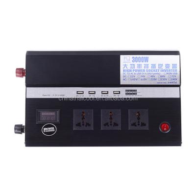 China AC 220V 450*200*100mm High Power 12v/24V Car Inverter for sale