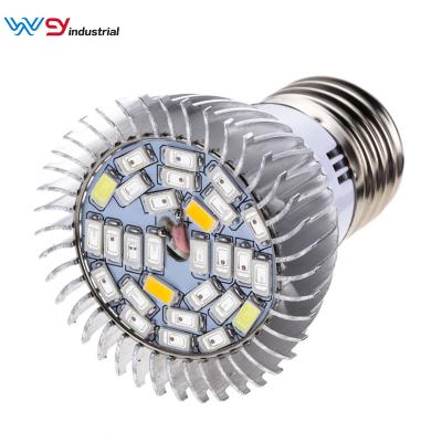 China Seed Starting 28W Full Spectrum E27 Led Grow Light Growing Lamp Bulb For Flower Plant Fruits Led Lights for sale