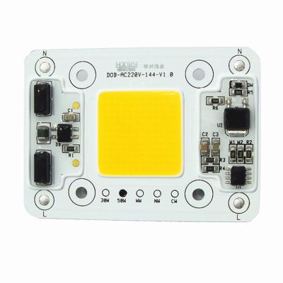 China Super Bright 50W COB Led Flood Light Chip Waterproof IP67 No Drive For Led Flood Light for sale