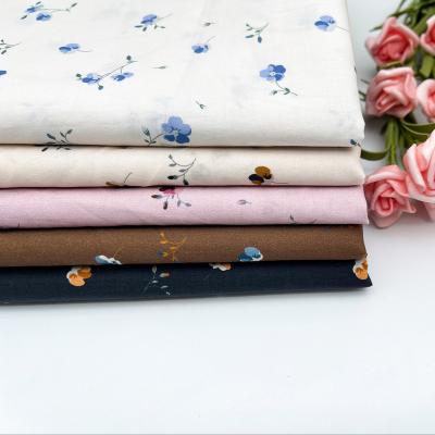 China Fashion Custom 100% Cotton Fabric Material Price By The Yard Wholesale Poplin Digital Printing Fabric For Skirt for sale