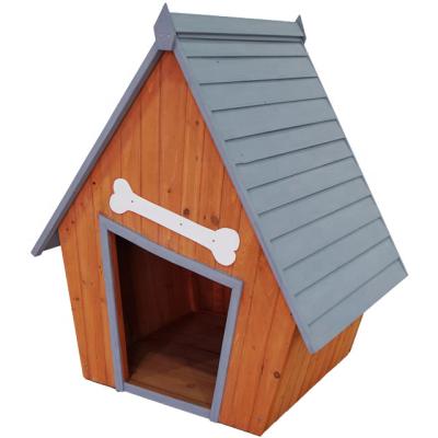 China Sustainable Dog Kennel Medium Wooden Pet Kennel Waterproof Outdoor Use Kennels for sale