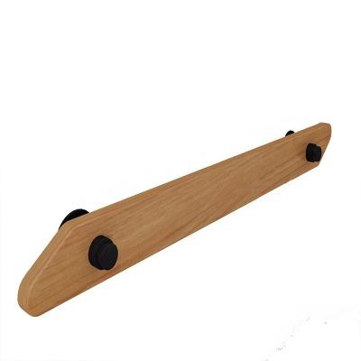 China Traditional Against Aged Wall Attic Interior Older Handrails Wooden Stairs Railings for sale