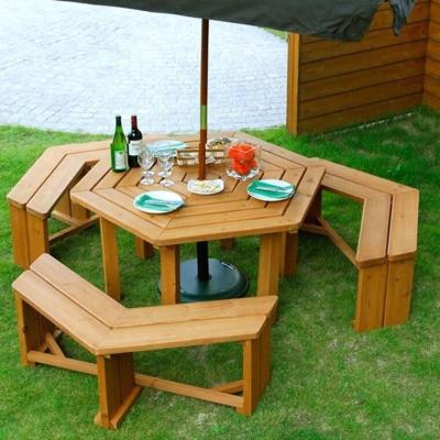 China Garden set in sale wooden garden furniture outdoor tables waterproof garden furniture for sale