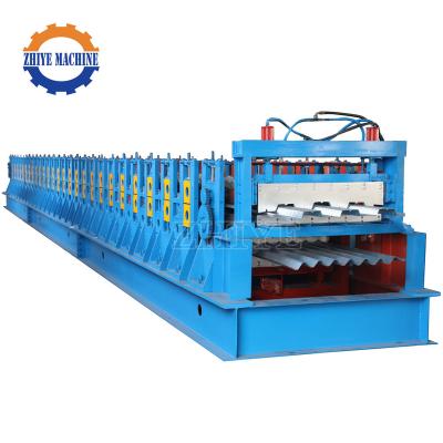 China Factory Floor Tile Making Machine Galvanized Steel Floor Decking Roll Forming Machine for sale