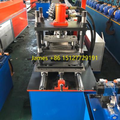 Chine Metal Barrier Galvanized Steel Construction Sheet Vineyard Fence Post Roll Forming Machine Road Side Barriers Roll Forming Machine à vendre