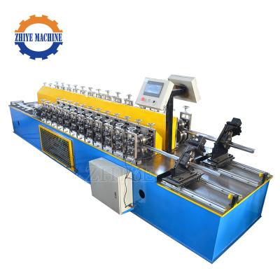 China Modern Metal Steel Stud and Track Drywall Profile Roll Forming Machine CU Double Lines Omega-Profile Steel Forming Machine for sale