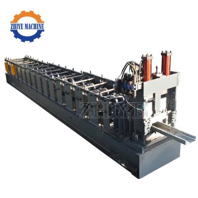 China Steel ROOF C Channel Roll Forming Machine / C shape purlin cold forming line for sale