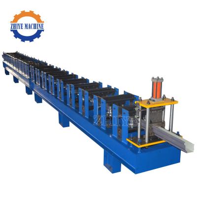 China Factory Half Round Rain Gutter Roll Forming Machine Metal Water Gutter Making Machine for sale