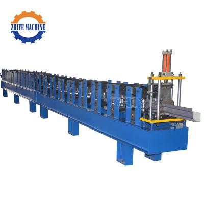 China Factory Gutter Downspout Making Machine Square Steel Pipe Cold Roll Forming Machine for sale