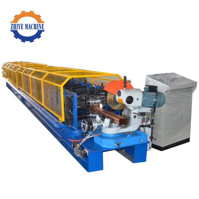 China Factory Square High Speed ​​Downspout Roll Forming Machine Bend Bending Duct Forming Machine for sale