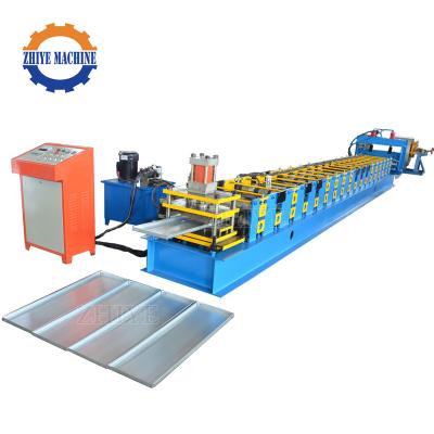 China Vertical Stainless Steel Metal Storage Shelf Forming Machine Hydraulic Steel Metal Shelf Rack Roll Forming Machinery en venta