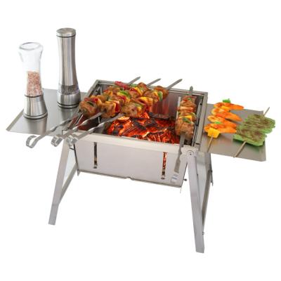 China Foldable Grill Outdoor BBQ Equipment Smooth Edge Easily Cleaned Te koop