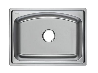 China 24*18 Inch Modern Topmount Kitchen Sink Exterior Dimensions OEM With Modern Style for sale