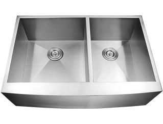 Chine Double tablier fonctionnel Front Farmhouse Sink de poste de travail de cuvette 10