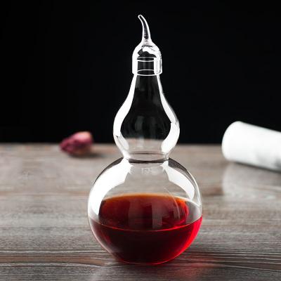 China High Quality Table Centerpiece Elegant Efficient Improve Wine Taste Lead Free 100% Crystal Glass Red Wine Decanter Decanter for sale