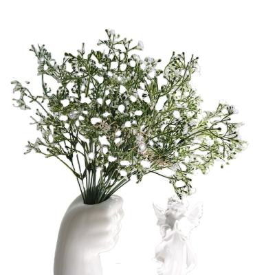 China Eco-friendly HY Wholesale Bulk Real Touch Gypsophila Silk Plastic Fake Flower Simulation Plants Baby Breath Artificial Flowers Bouquet for sale