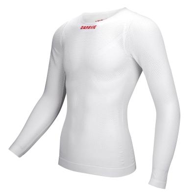 China Wholesale Antibacterial Seamless Underwear Bicycle Base Layers Long Sleeve Rise Empty Knitting Recycling Tank Top for sale