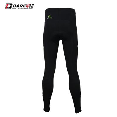 China Darevie DVP007 Antibacterial Men Cycling Pants With Reflective Logos And 3D Gel Protection Cycling Long Pants for sale