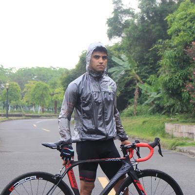 China Pro Sports Waterproof Jacket Cycling Antibacterial Cycling Rain Coat for sale