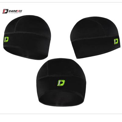 China Darevie Antibacterial Warm Winter Cycling Hats For Cold Days , High Stretch Fleece Fabric Cycling Warm Hat for sale