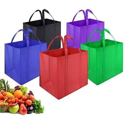 China Eco-Friendly Manufacturer Direct Health Safety Large Foldable Reusable Cheap Eco-Friendly Nonwoven Bag for sale