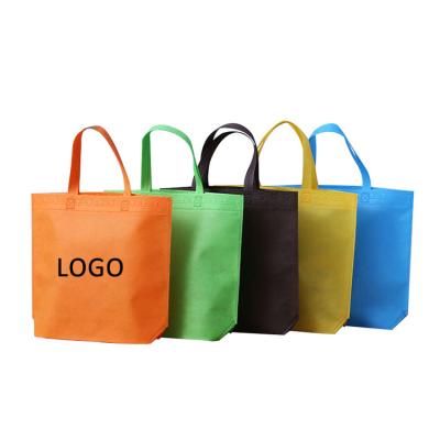 China Customized Cheap Promotional Custom Logo Eco Friendly Unique Design Printed Recycled Non Woven Grocery Packing Ultrasonic Tote Bag for sale