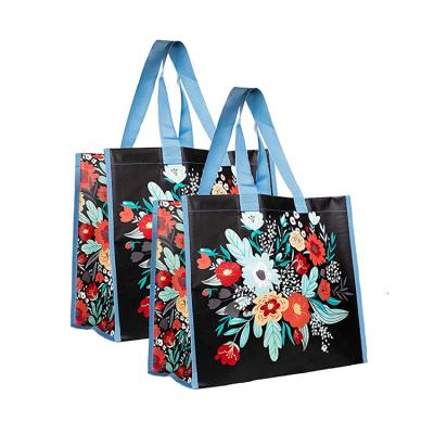 China Color Customized Eco Friendly Promotional Reusable Gift Packaging Large PP Non Woven Tote Shopping Bag for sale