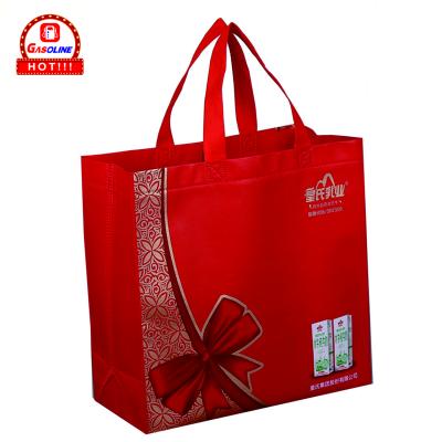 China Eco friendly wholesale promotion gift bulk cheap packaging laminated non woven polypropylene pp packaging shopping bag for sale