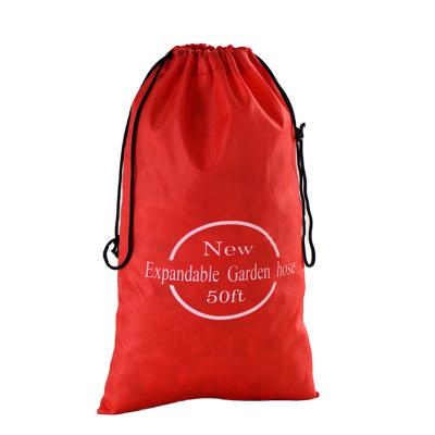 China Promotional Recycled Waterpoof Custom Logo Eco Friendly Eco Friendly Printing 190T Polyester Drawstring Bags for sale