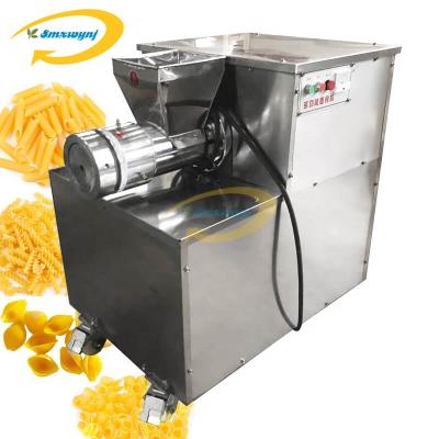 China Factory Wholesale Automatic Electric Industrial Pasta Making Machine 150kg/hr Macaroni Pasta Extruder Production Line for sale