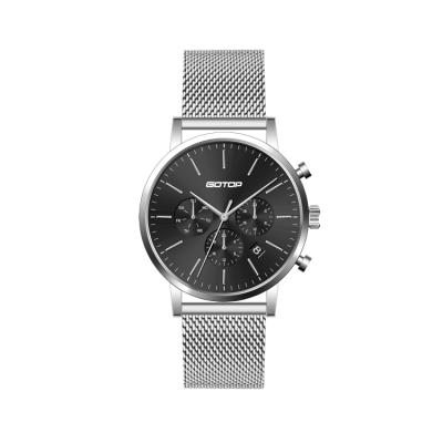 China Hot Sale 2021 Automatic Date Mesh Strap Customize Stainless Steel Watch Men Watch For Men for sale