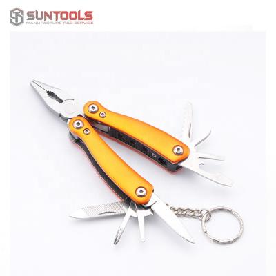 China Hot Selling Stainless Steel MULTI FUNCTIONAL Purpose Small Multi Tool All In One Utility Multitool Tool Kit With Knife And Pliers for sale