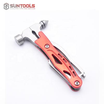 China Portable Exquisite Pocket Tool Stainless Steel Pocket Tool Emergency Multi Hammer Hammer Exquisite Multi Hammer for sale