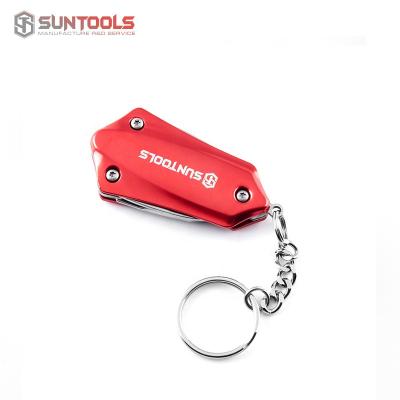 China Business Non-variable Multifunctional Gift Small Outdoor DIY Tools With Key Chain Stainless Steel Pocket Knife for sale