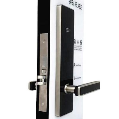 China Hotel and apartment smart wooden card lock with card reader Customized Product for sale