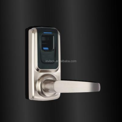 China Zinc Alloy Biometric Fingerprint Lock Touch Screen Hotel Door Lock for sale