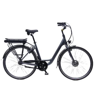 China Aluminum Alloy 700C Electric Bike Europe and 36V 250W City Electric Bike for sale