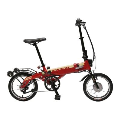 China 16 Inch Mini Electric Foldable Bike Electric Folding Bike Standard for sale