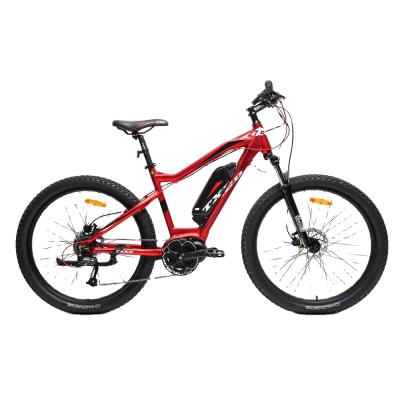 China Aluminum Alloy 27.5 Inch Electric Bike Suspension Mountain Electric Bicycle for sale