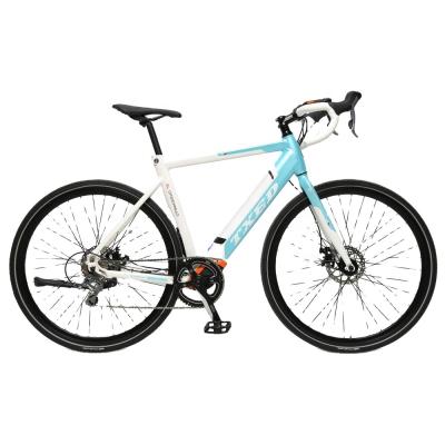 China Alloy 700C Road Bike Carbon Fiber 250W Aluminum Electric Bike for sale