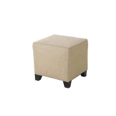 China Modern Hotel Furniture Square Ottoman Decked Comfortable Ottoman Coffee Table Footrest Stool for sale